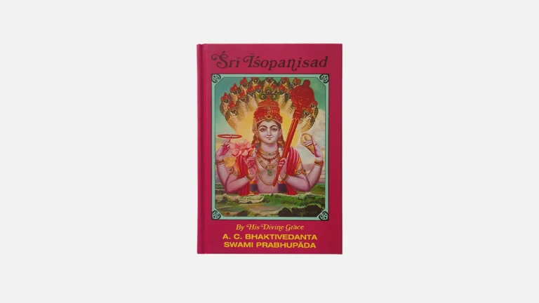 Sri Isopanisad Hardcover 1969 Original Edition English sp cover