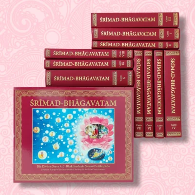 Srimad Bhagavatam Original Pre-1977 Set (10 Volume Deluxe Edition) English