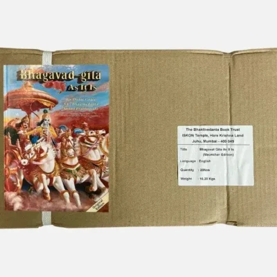 Bhagavad Gita As It Is Original 1972 Macmillan Edition English Carton