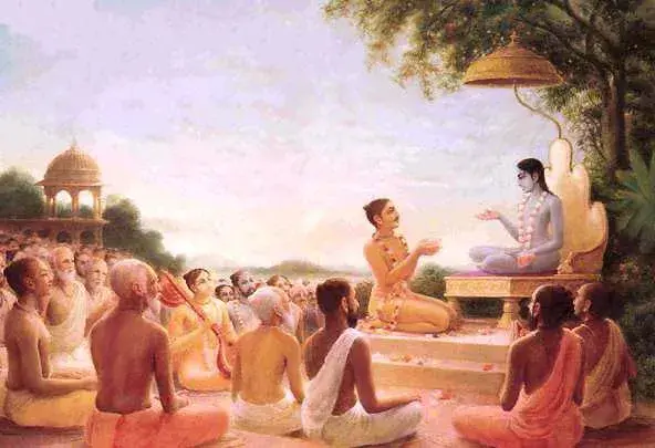 Srimad-Bhagavatam was thus sung to Maharaj Pariksit by Srila Sukadeva Goswami 