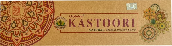 Goloka Kastoori Incense Sticks agarbatti 16gm cover