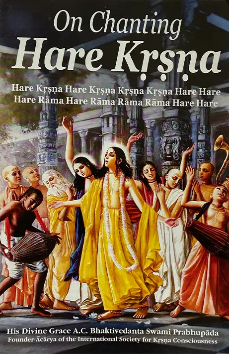 Benefits Of Hare Krishna Mantra Chanting Book cover